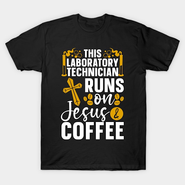 Lab Tech Chemist Laboratory Tech Coffee Technician T-Shirt by T-Shirt.CONCEPTS